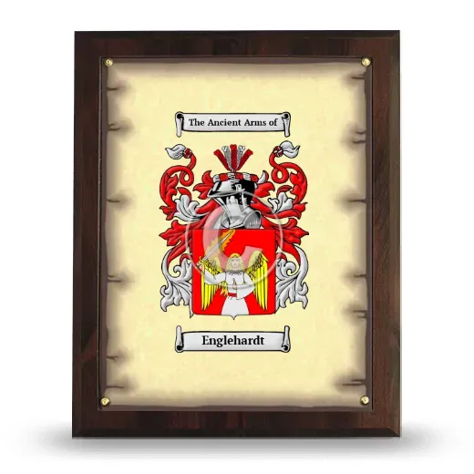 Englehardt Coat of Arms Plaque