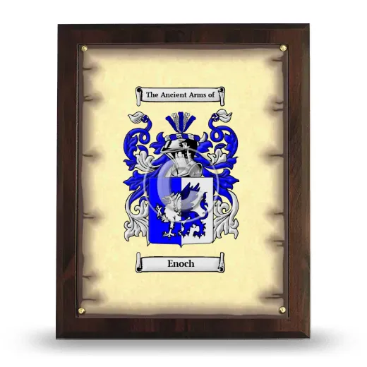 Enoch Coat of Arms Plaque