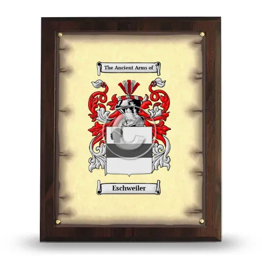Eschweiler Coat of Arms Plaque