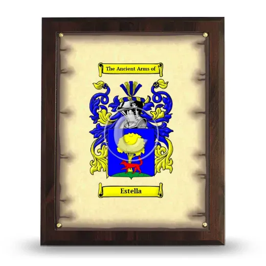 Estella Coat of Arms Plaque