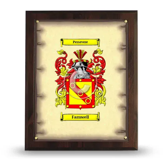 Farnwell Coat of Arms Plaque