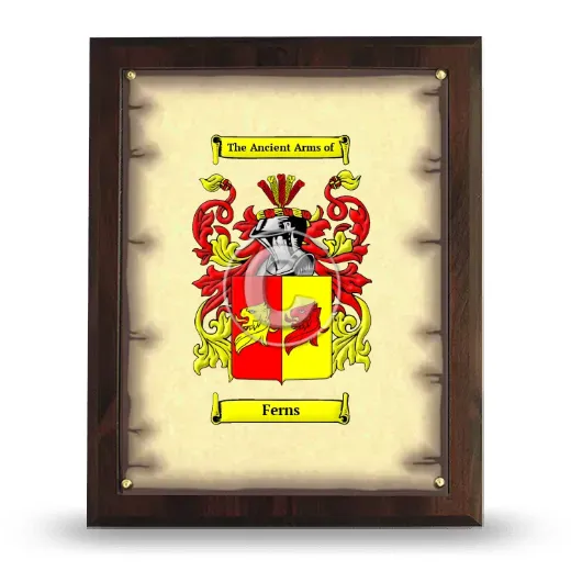 Ferns Coat of Arms Plaque