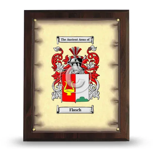 Flasch Coat of Arms Plaque