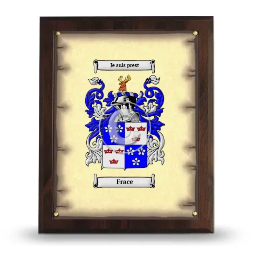 Frace Coat of Arms Plaque