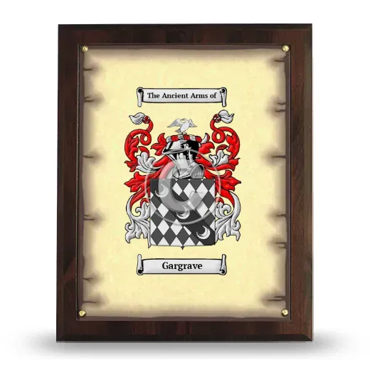 Gargrave Coat of Arms Plaque