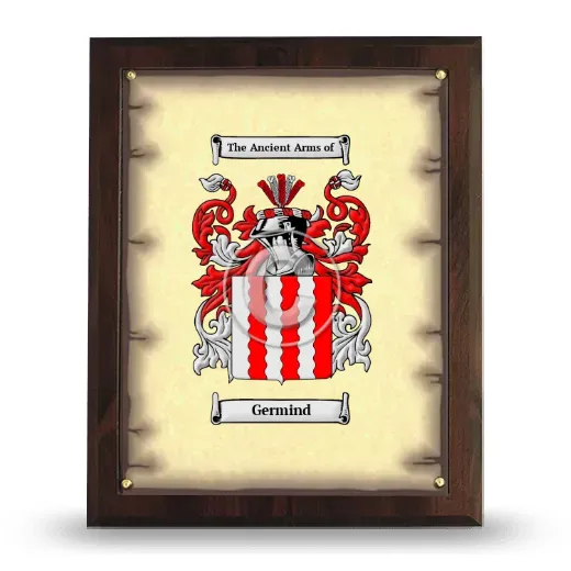 Germind Coat of Arms Plaque