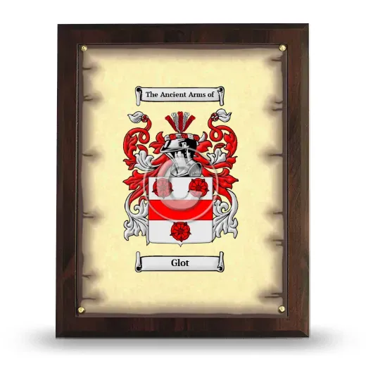 Glot Coat of Arms Plaque