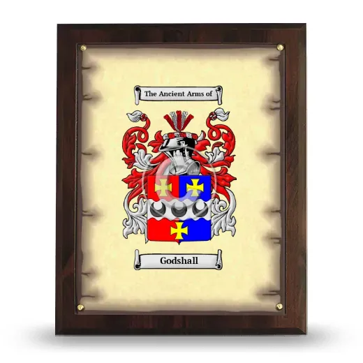 Godshall Coat of Arms Plaque
