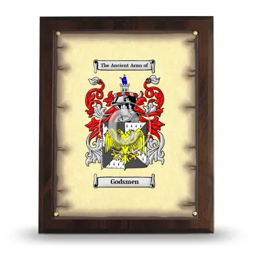 Godsmen Coat of Arms Plaque