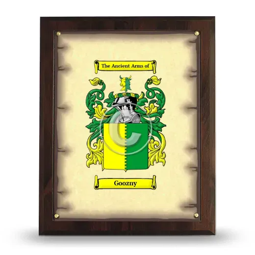 Goozny Coat of Arms Plaque
