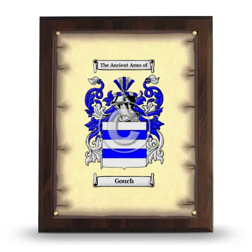 Gouch Coat of Arms Plaque