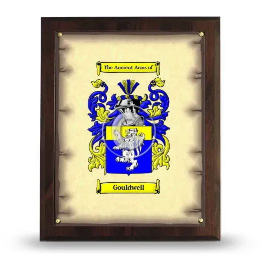 Gouldwell Coat of Arms Plaque