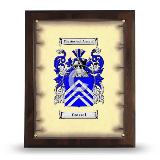 Grassal Coat of Arms Plaque