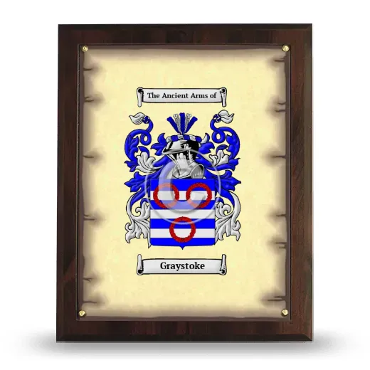 Graystoke Coat of Arms Plaque