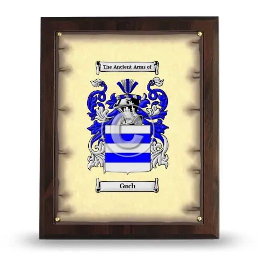 Guch Coat of Arms Plaque