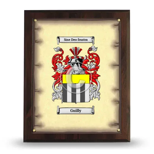 Guilly Coat of Arms Plaque