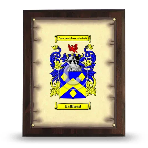 Halfhead Coat of Arms Plaque