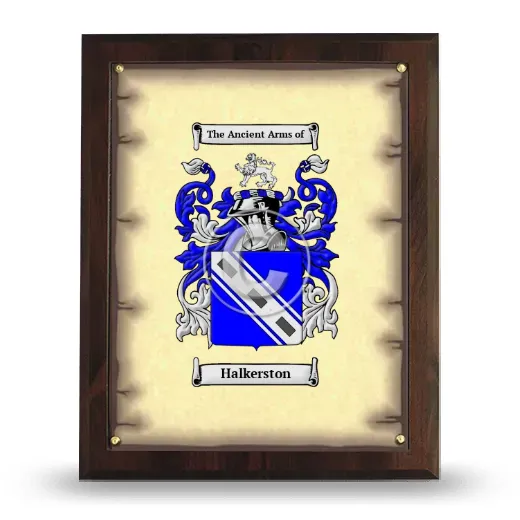 Halkerston Coat of Arms Plaque