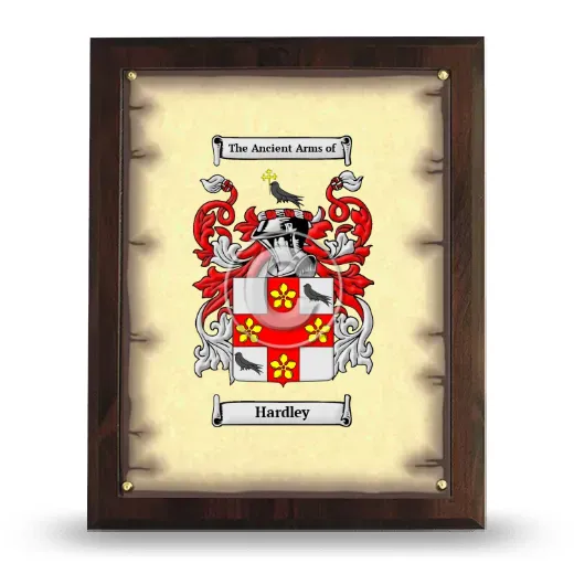 Hardley Coat of Arms Plaque
