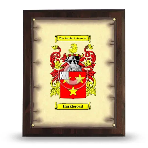Harkleroad Coat of Arms Plaque