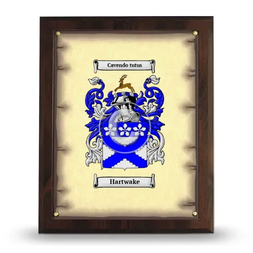 Hartwake Coat of Arms Plaque