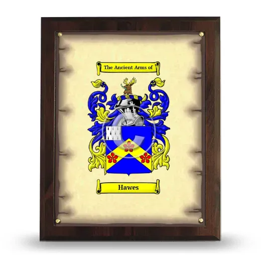 Hawes Coat of Arms Plaque