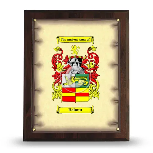 Helmut Coat of Arms Plaque