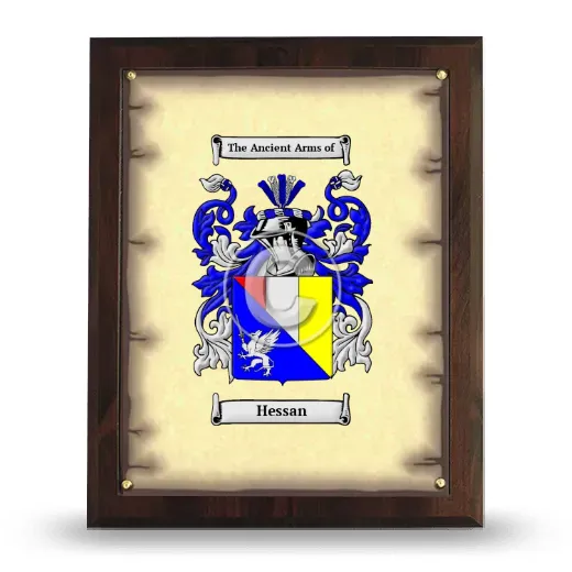 Hessan Coat of Arms Plaque