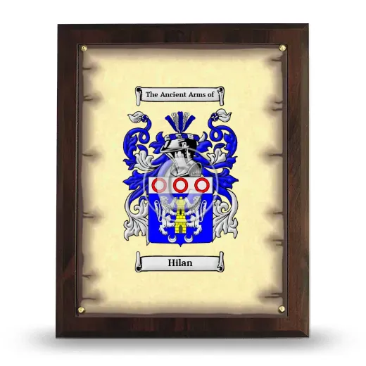 Hilan Coat of Arms Plaque