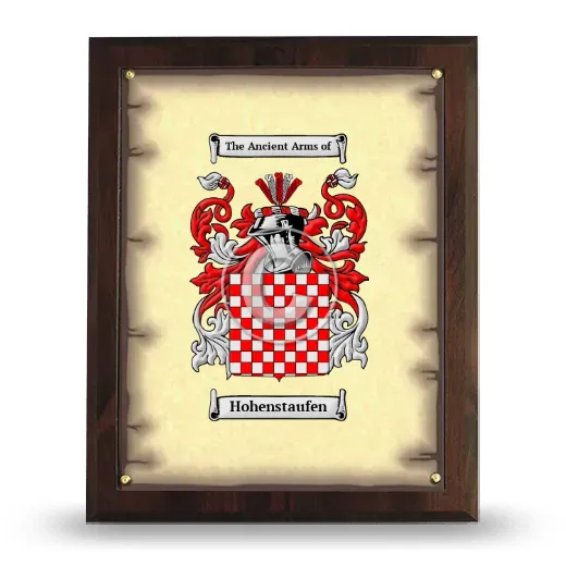Hohenstaufen Coat of Arms Plaque