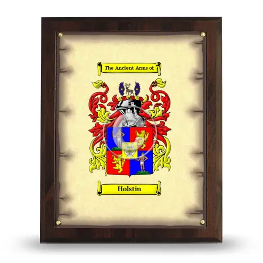 Holstin Coat of Arms Plaque