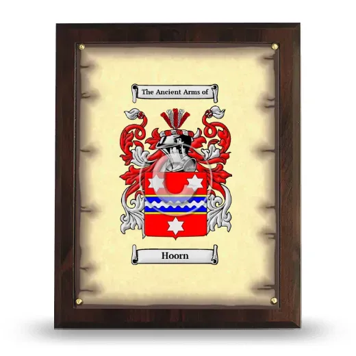Hoorn Coat of Arms Plaque