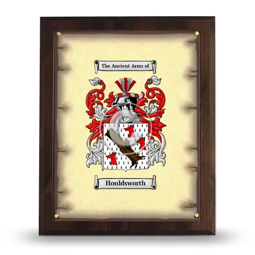 Houldsworth Coat of Arms Plaque