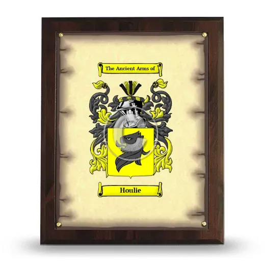 Houlie Coat of Arms Plaque