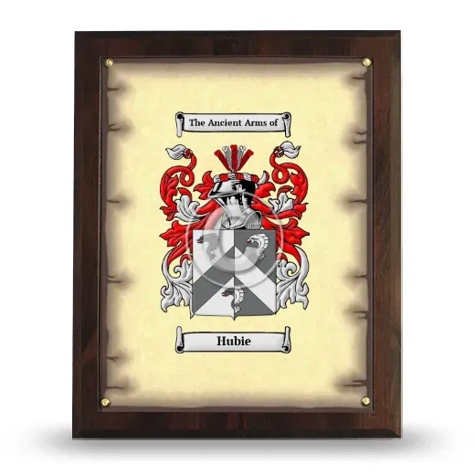 Hubie Coat of Arms Plaque