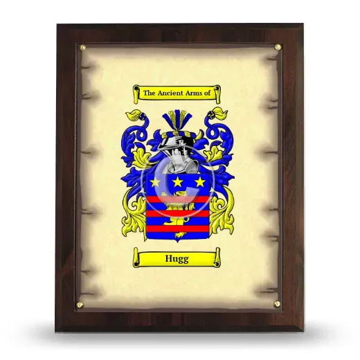 Hugg Coat of Arms Plaque