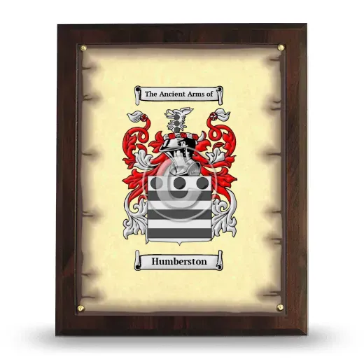 Humberston Coat of Arms Plaque