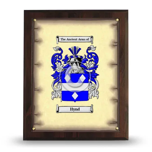 Hynd Coat of Arms Plaque