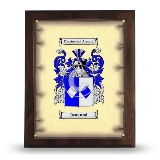 Jasmund Coat of Arms Plaque