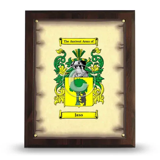 Jaso Coat of Arms Plaque