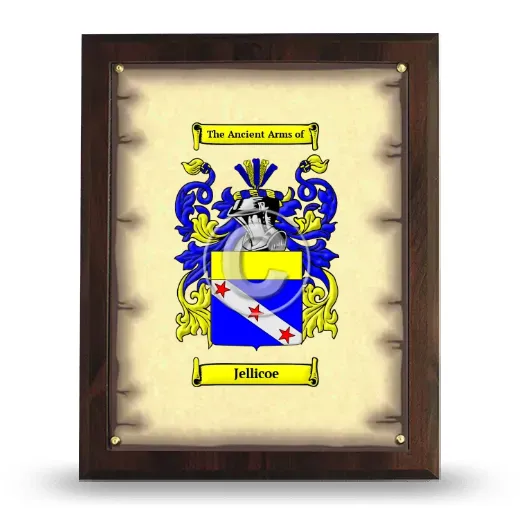 Jellicoe Coat of Arms Plaque
