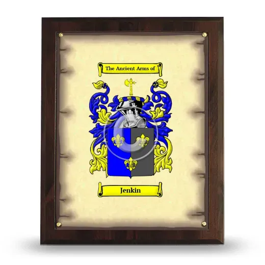 Jenkin Coat of Arms Plaque