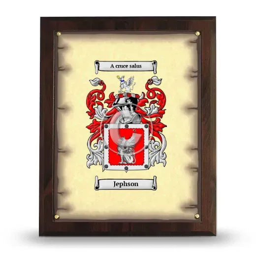 Jephson Coat of Arms Plaque