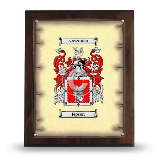 Jepson Coat of Arms Plaque