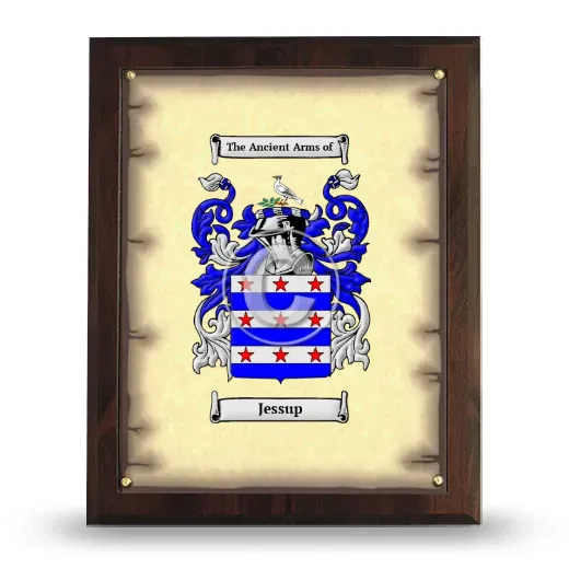 Jessup Coat of Arms Plaque