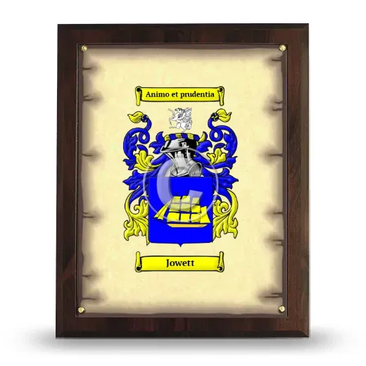 Jowett Coat of Arms Plaque