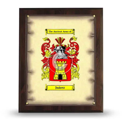 Juárez Coat of Arms Plaque