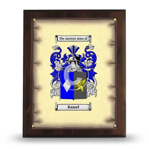 Kamel Coat of Arms Plaque