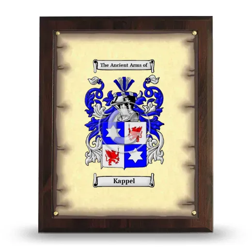 Kappel Coat of Arms Plaque
