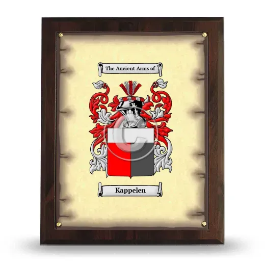 Kappelen Coat of Arms Plaque